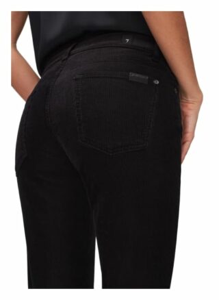 7 For All Mankind Bootcut Bootcut Fit Chino-Jeans Damen, Schwarz