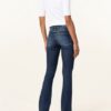 7 For All Mankind Flared Leg Jeans Damen, Blau