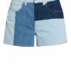 7 For All Mankind Indigo Shades Jeans-Shorts Damen, Blau