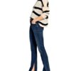 7 For All Mankind Jeans The Straight Straight Leg Jeans Damen, Blau