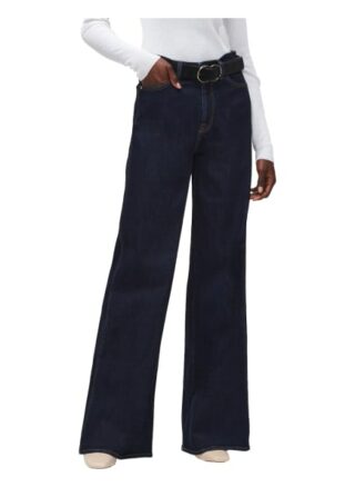 7 For All Mankind Lotta Wideleg Fit Flared Leg Jeans Damen, Blau