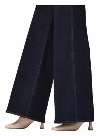 7 For All Mankind Lotta Wideleg Fit Flared Leg Jeans Damen, Blau