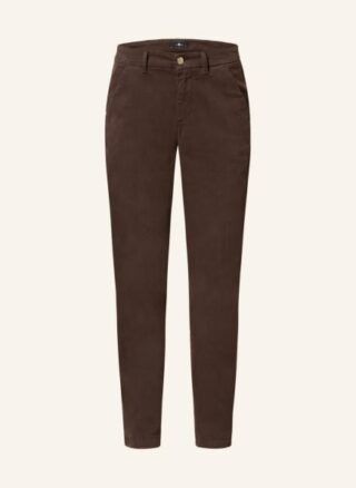 7 For All Mankind Marlenehose Damen, Braun