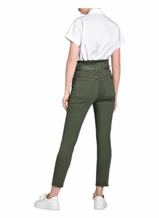 7 For All Mankind Marlenehose Damen, Grün