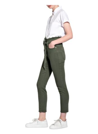 7 For All Mankind Marlenehose Damen, Grün