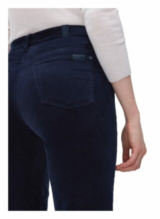 7 For All Mankind Modern Dojo Flared Fit Chino-Jeans Damen, Blau