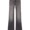 7 For All Mankind Modern Dojo Flared Fit Flared Leg Jeans Damen, Grau