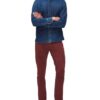 7 For All Mankind Plain Shirt Jeanshemd Herren, Blau