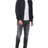 7 For All Mankind Plain Shirt Jeanshemd Herren, Blau