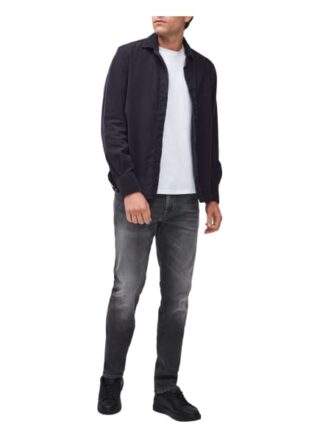 7 For All Mankind Plain Shirt Jeanshemd Herren, Blau