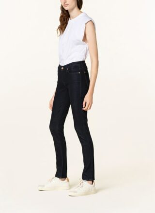 7 For All Mankind Pyer Slim Fit Skinny Jeans Damen, Blau
