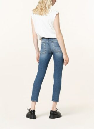 7 For All Mankind Pyper Skinny Jeans Damen, Blau