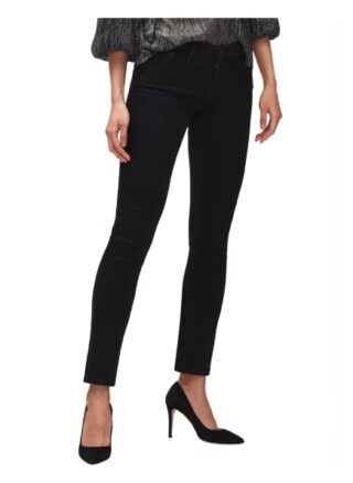 7 For All Mankind Pyper Slim Fit Skinny Jeans Damen, Schwarz