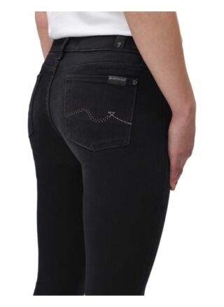 7 For All Mankind Pyper Slim Fit Skinny Jeans Damen, Schwarz