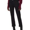 7 For All Mankind Relaxed Skinny Boyfriend Fit Skinny Jeans Damen, Schwarz