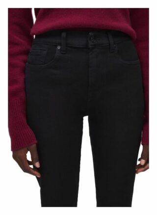 7 For All Mankind Relaxed Skinny Boyfriend Fit Skinny Jeans Damen, Schwarz