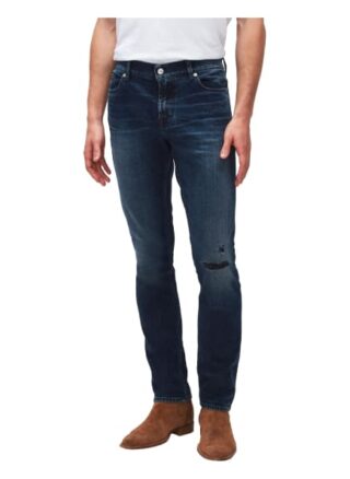 7 For All Mankind Ronnie Regular Fit Jeans Herren, Blau