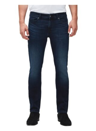 7 For All Mankind Ronnie Regular Fit Jeans Herren, Blau