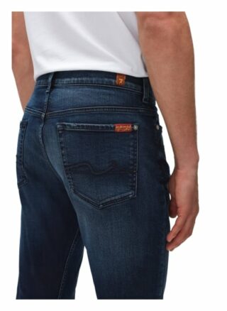 7 For All Mankind Ronnie Regular Fit Jeans Herren, Blau