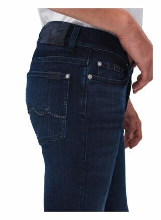 7 For All Mankind Ronnie Regular Fit Jeans Herren, Blau