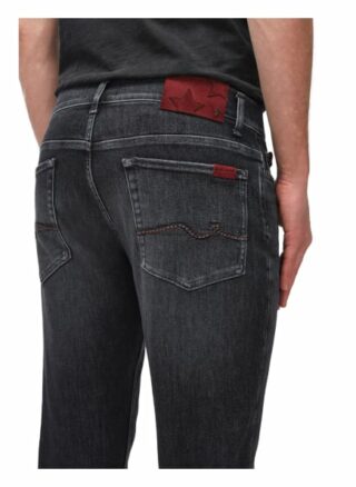 7 For All Mankind Ronnie Regular Fit Jeans Herren, Grau