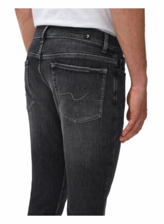 7 For All Mankind Ronnie Regular Fit Jeans Herren, Grau
