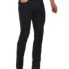 7 For All Mankind Ronnie Regular Fit Jeans Herren, Schwarz