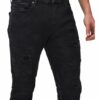 7 For All Mankind Ronnie Regular Fit Jeans Herren, Schwarz