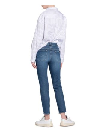 7 For All Mankind Roxanne 7/8-Hose Damen, Blau