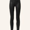 7 For All Mankind Slim Illusion Skinny Jeans Damen, Schwarz