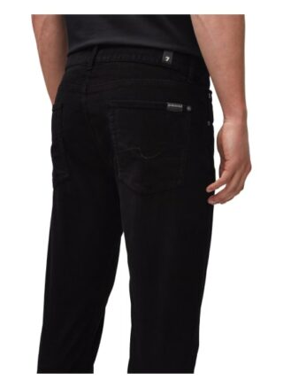 7 For All Mankind Slimmy Chino Herren, Schwarz