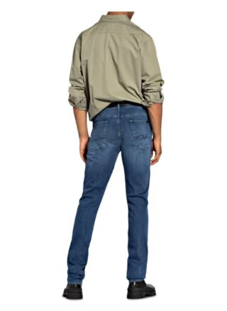 7 For All Mankind Slimmy Slim Fit Jeans Herren, Blau