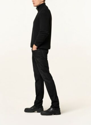 7 For All Mankind Slimmy Slim Fit Jeans Herren, Schwarz