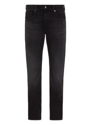 7 For All Mankind Slimmy Slim Fit Jeans Herren, Schwarz