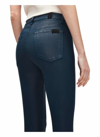 7 For All Mankind The Hw Skinny Skinny Fit Chino-Jeans Damen, Blau