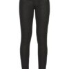 7 For All Mankind The Hw Skinny Skinny Fit Chino-Jeans Damen, Schwarz