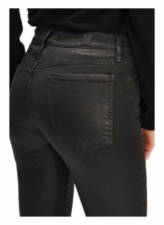 7 For All Mankind The Hw Skinny Skinny Fit Chino-Jeans Damen, Schwarz