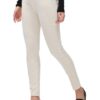 7 For All Mankind The Hw Skinny Skinny Fit Chino-Jeans Damen, Weiß