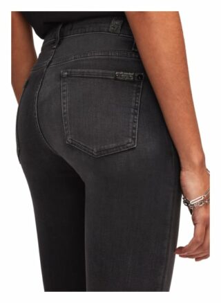 7 For All Mankind The Hw Skinny Skinny Fit Skinny Jeans Damen, Grau