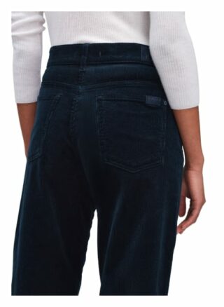 7 For All Mankind The Modern Straight Straight Fit Chino-Jeans Damen, Blau