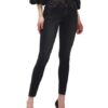7 For All Mankind The Skinny Skinny Fit Skinny Jeans Damen, Schwarz