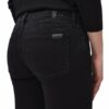 7 For All Mankind The Skinny Skinny Fit Skinny Jeans Damen, Schwarz