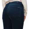 7 For All Mankind The Straight Crop Straight Fit Chino-Jeans Damen, Blau