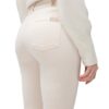 7 For All Mankind The Straight Straight Fit Chino-Jeans Damen, Weiß