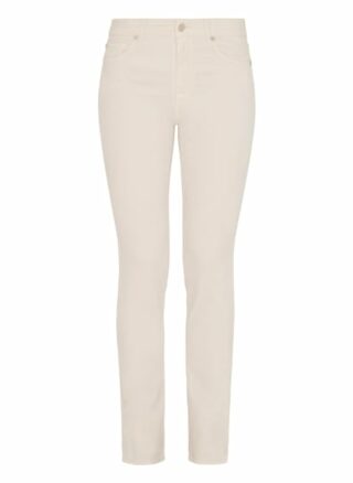 7 For All Mankind The Straight Straight Fit Chino-Jeans Damen, Weiß