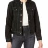 AG Jeans MYA Jeansjacke Damen, Schwarz