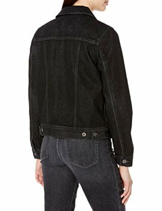 AG Jeans MYA Jeansjacke Damen, Schwarz
