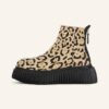 AGL Biker Boots Damen, Beige