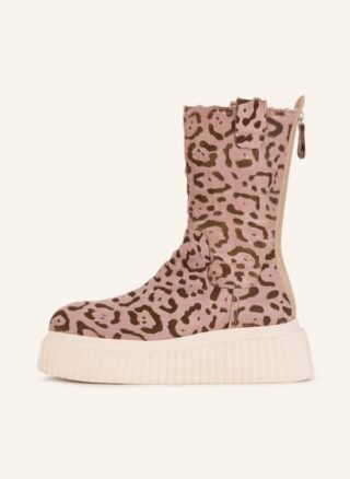 AGL Biker Boots Damen, Pink
