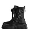 AGL Boots Marilu Biker Boots Damen, Schwarz
